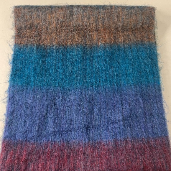 Artsy Boho Colorful Alpaca Blend Snood Infinity Ethical Scarf Wrap Shawl - Picture 6 of 13